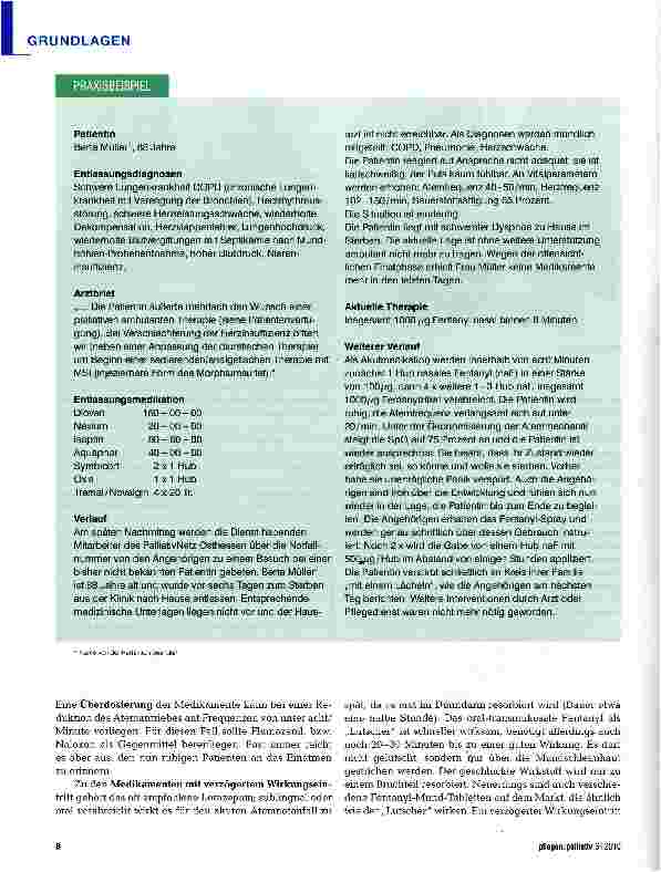 Vorschauseite 5: Atemnot- Ursachen und Therapie