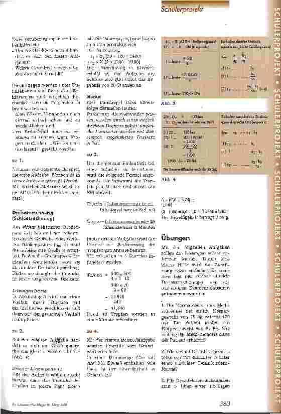 Vorschauseite 2: Medizinisches Rechnen: Einsatz, Zweisatz, Dreisatz Rechenschritte einmal anders aufgefrischt