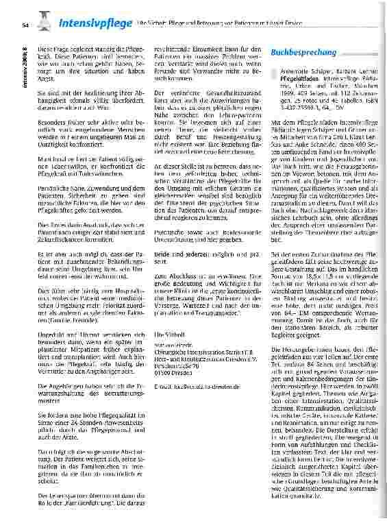 Vorschauseite 3: Pflege und Betreuung von Patienten mit Assist Device (Kunstherzunterstützung) und anschließender Herztransplantation
