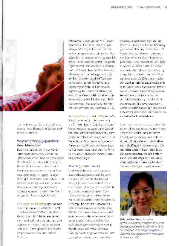 Vorschauseite 2: Macht und Ohnmacht in der Patientenbegegnung