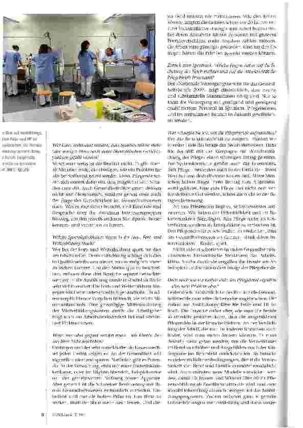 Vorschauseite 3: Pflegequalität inter Sparregime?