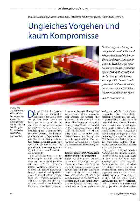 Vorschauseite 1: Ungleiches Vorgehen und kaum Kompromisse