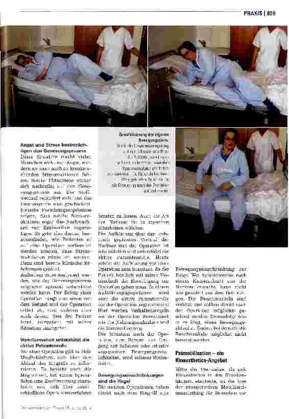 Vorschauseite 2: Vor der OP lernt es sich leichter