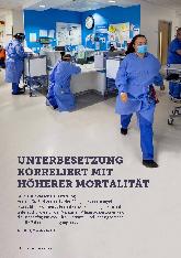 Vorschauseite 1: Unterbesetzung korreliert mit höherer Mortalität