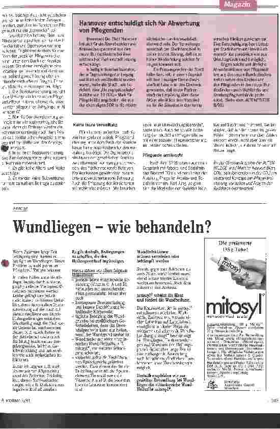 Vorschauseite 2: Arbeitsminister Norbert Blüm empfing Altenpfleger aus Krefeld