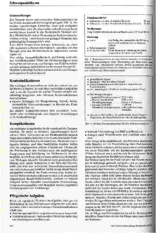 Vorschauseite 5: Periduralanästhesie