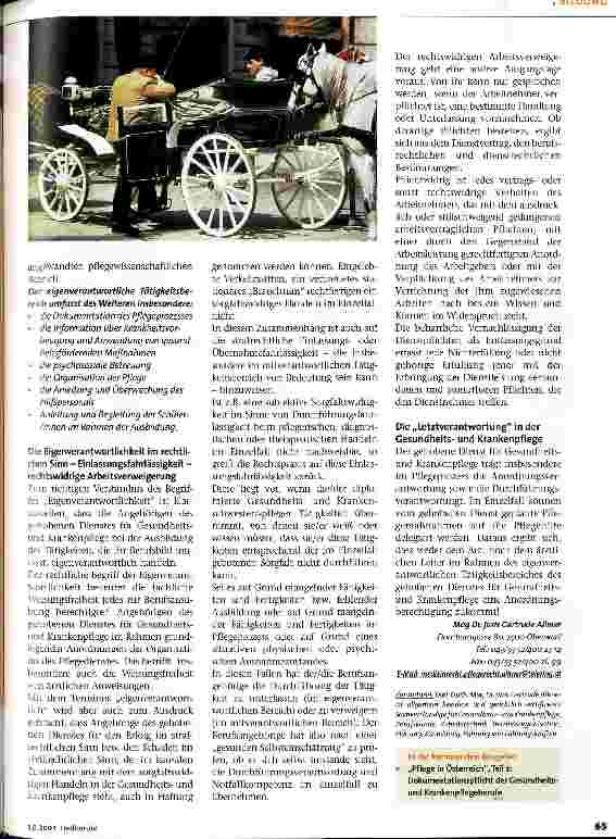 Vorschauseite 2: Pflege in Österreich