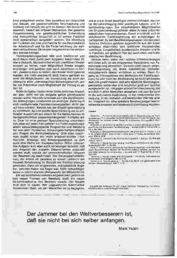Vorschauseite 4: Konzept und Organisation institutioneller Familienplanungsarbeit in der Pro familia