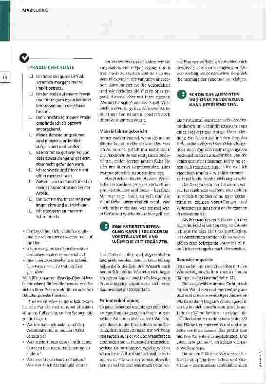 Vorschauseite 2: Arbeiten Sie nur oder leben Sie auch?