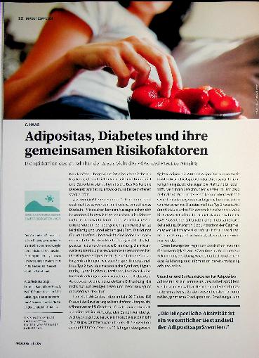 Vorschauseite 1: Adipositas, Diabetes und ihre gemeinsamen Risikofaktoren