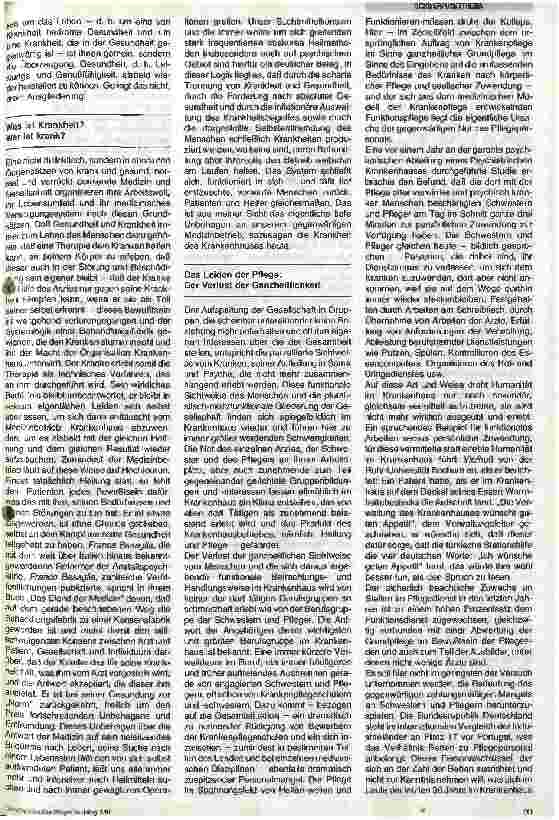 Vorschauseite 2: Der ganzheitliche Mensch und das funktionale Krankenhaus