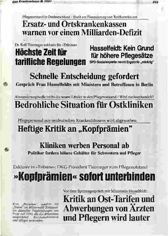 Vorschauseite 2: Höchste Zeit für tarifliche Regelungen
