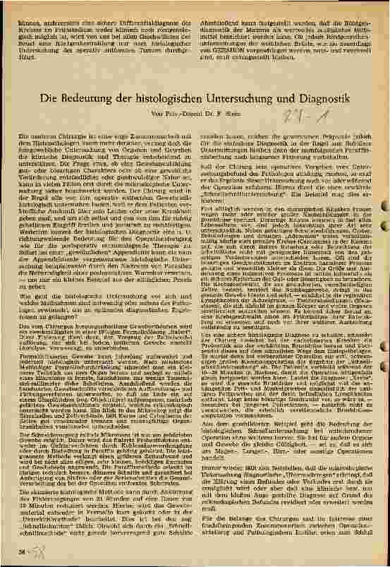 Vorschauseite 2: Zur Röntgendiagnostik von Tumoren der Brustdrüse