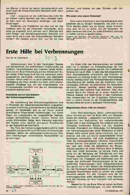 Vorschauseite 3: Brandschutz und Brandgefahr im Krankenhaus