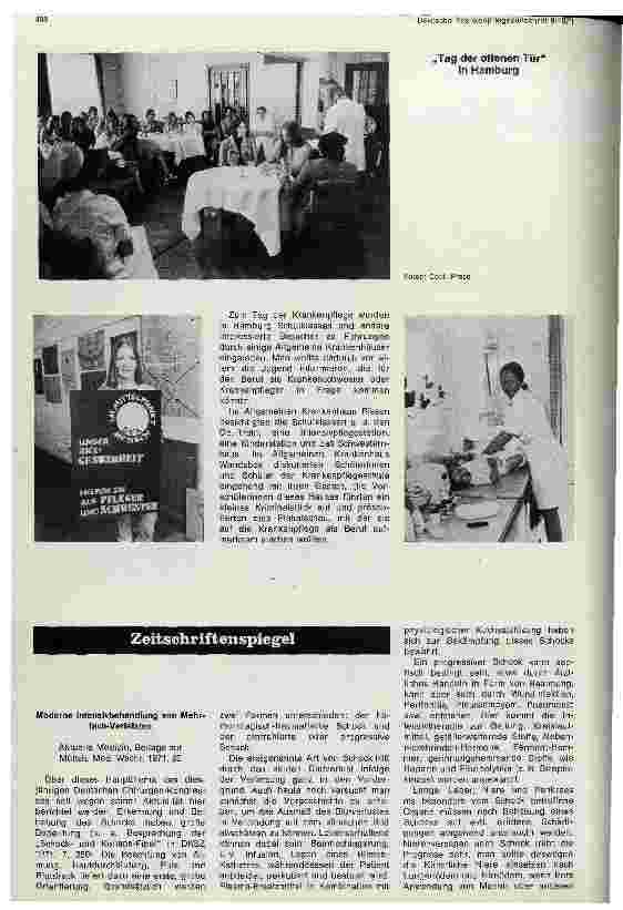 Vorschauseite 3: Rückblick auf den Tag der Krankenpflege
