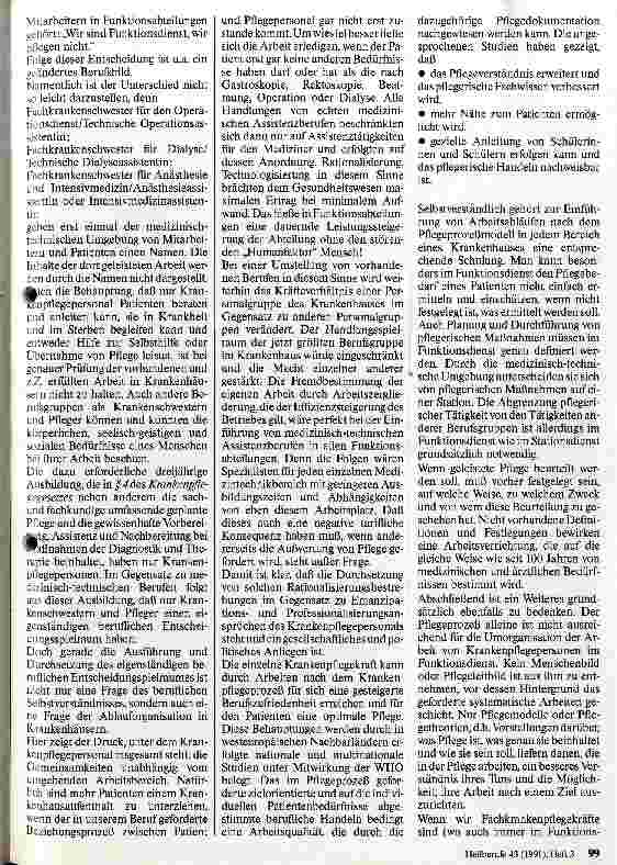 Vorschauseite 2: Der Krankenpflegeprozeß im Funktionsdienst