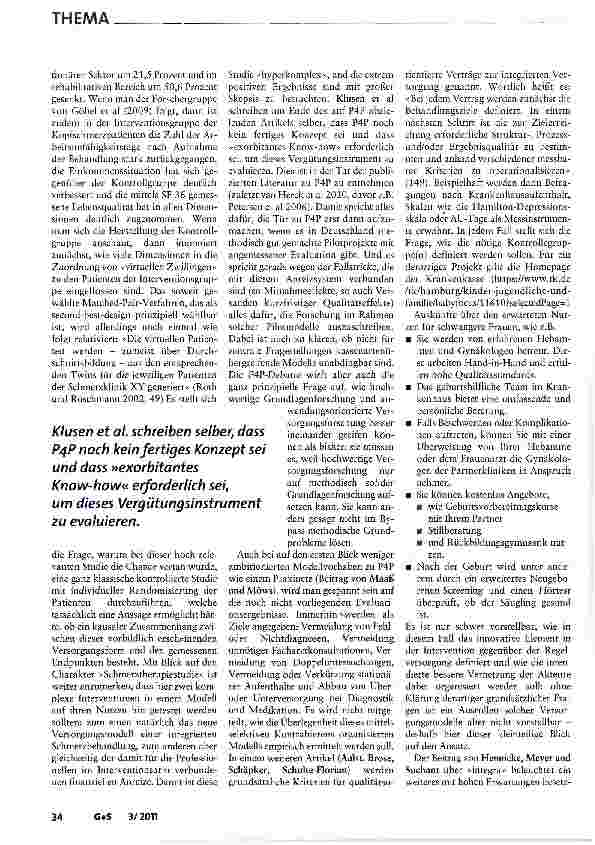 Vorschauseite 3: Oualitätsmanagement im Gesundheitswesen: der weite Weg der Evidenzbasierung in der Versorgungsforschung