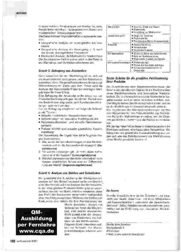 Vorschauseite 3: So ermitteln Sie das Marktpotenzial von innovativen Medizinprodukten1