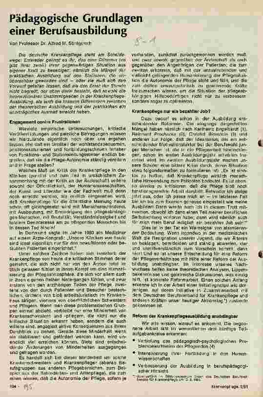 Vorschauseite 1: Pädagogische Grundlagen einer Berufsausbildung