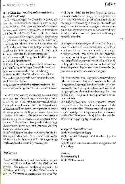 Vorschauseite 6: Sieben Führungskräfte im Interview