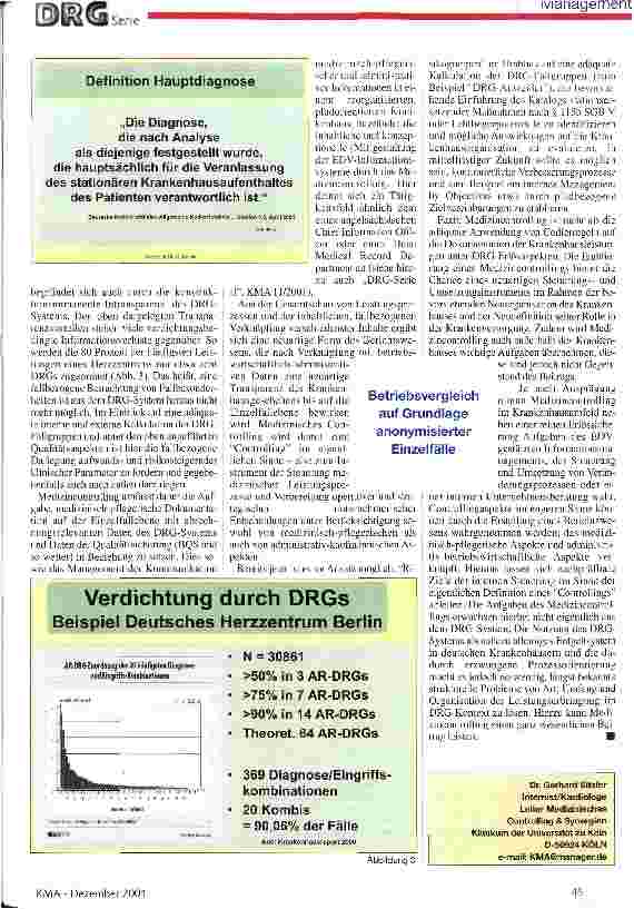 Vorschauseite 3: Die Rolle des Medizinischen Controllings
