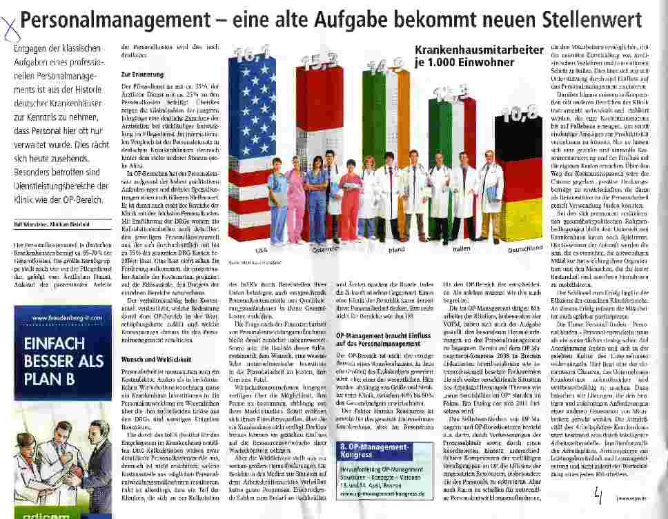 Vorschauseite 1: Personalmanagement - eine alte Aufgabe bekommt neuen Stellenwert