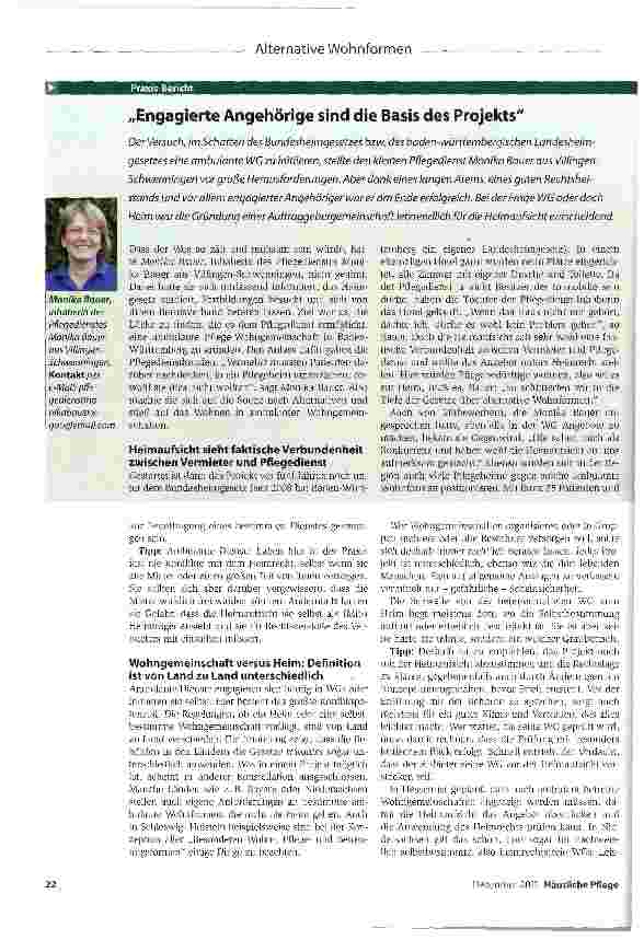 Vorschauseite 3: Autonomie steht im Zentrum