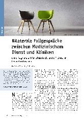 Vorschauseite 1: Bilaterale Fallgespräche zwischen Medizinischem Dienst und Kliniken