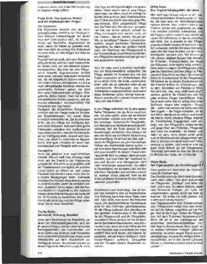 Vorschauseite 2: Pflegetheorien - Pflegealltag