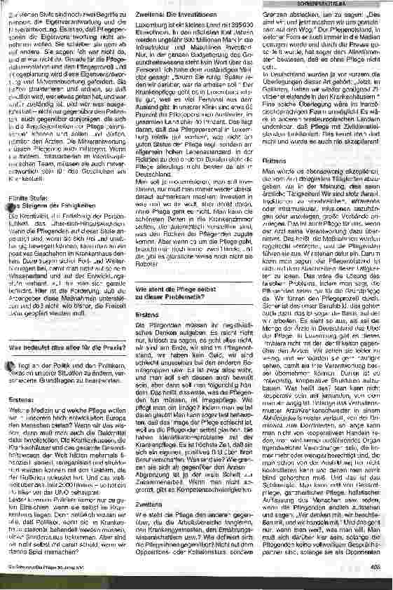 Vorschauseite 3: Pflegetheorien - Pflegealltag