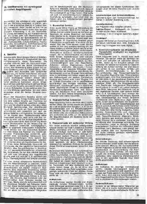 Vorschauseite 3: Kleine Arzneimittelkunde für die Schwester 43. Folge: VIII. Medikamente mit Wirkung am Verdauungstrakt (Forts.)