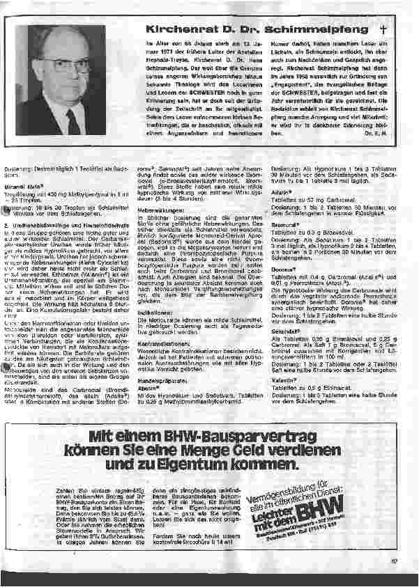 Vorschauseite 5: Kleine Arzneimittelkunde für die Schwester 43. Folge: VIII. Medikamente mit Wirkung am Verdauungstrakt (Forts.)