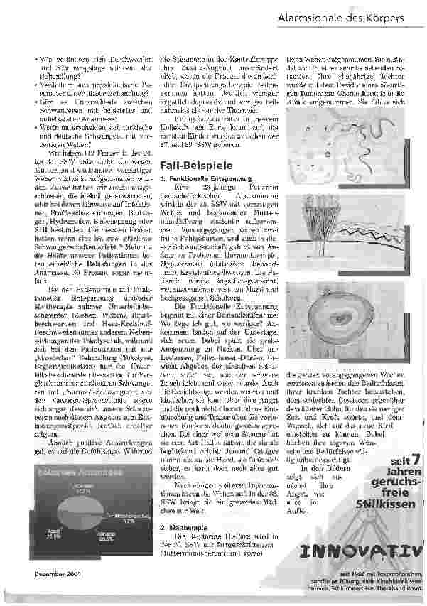 Vorschauseite 3: ALARMSIGNALE DES KÖRPERSDROHENDE FRÜHGEBURT AUS PSYCHOSOMATISCHER SICHT