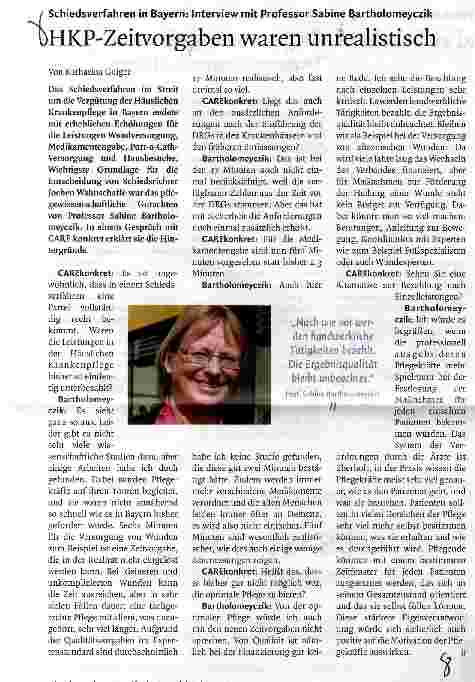 Vorschauseite 1: OHKP-Zeitvorgaben waren unrealistisch