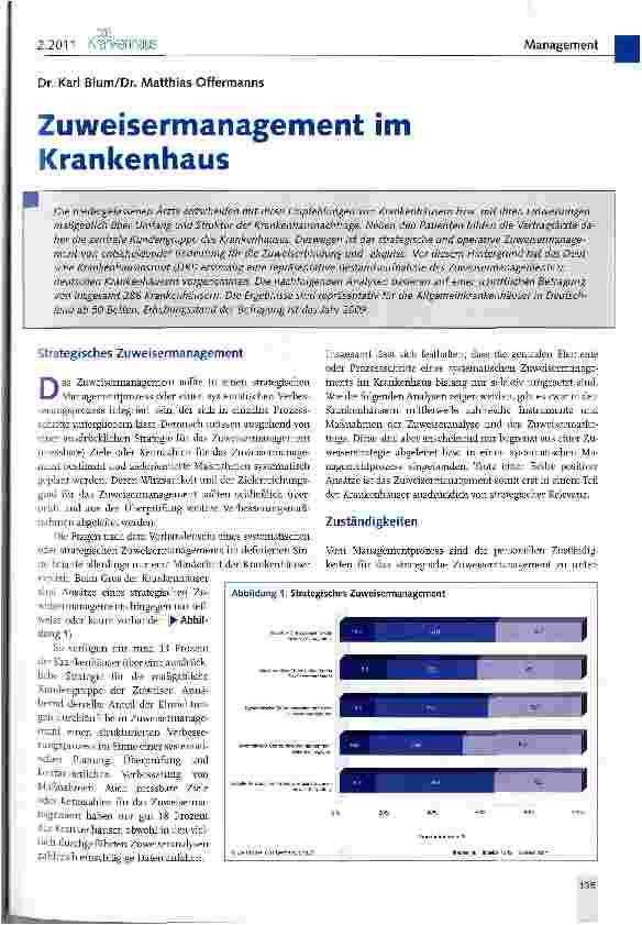 Vorschauseite 1: Zuweisermanagement im Krankenhaus
