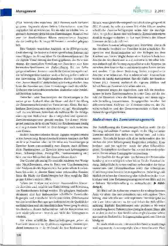 Vorschauseite 3: Zuweisermanagement im Krankenhaus