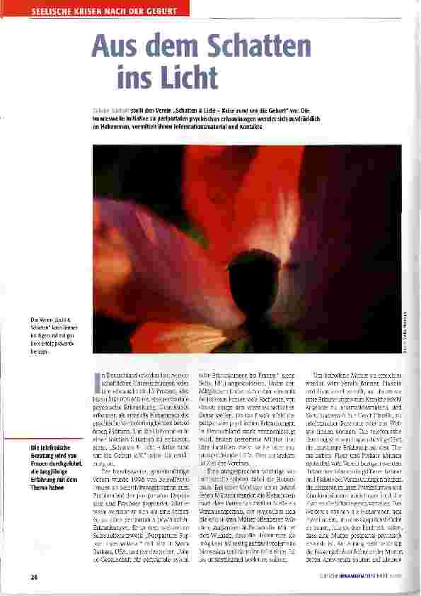 Vorschauseite 1: Aus dem Schatten ins Licht