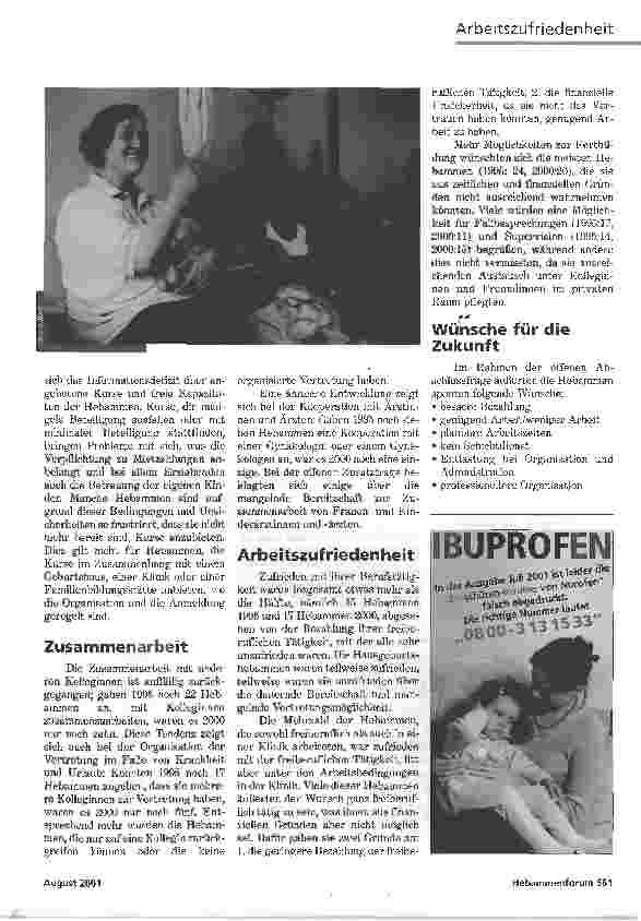 Vorschauseite 4: EIN SO SCHÖNER BERUF-ABER ZUFRIEDEN?