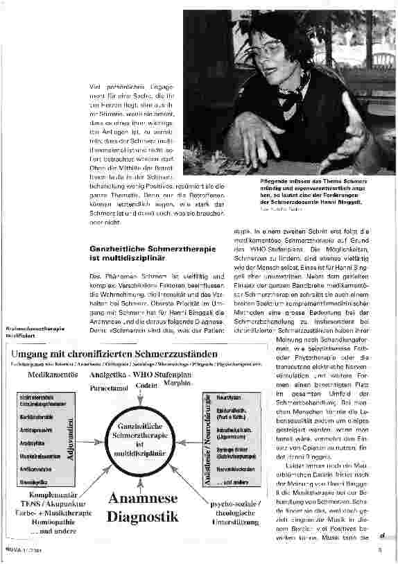 Vorschauseite 4: Lebensthema - der Schmerz