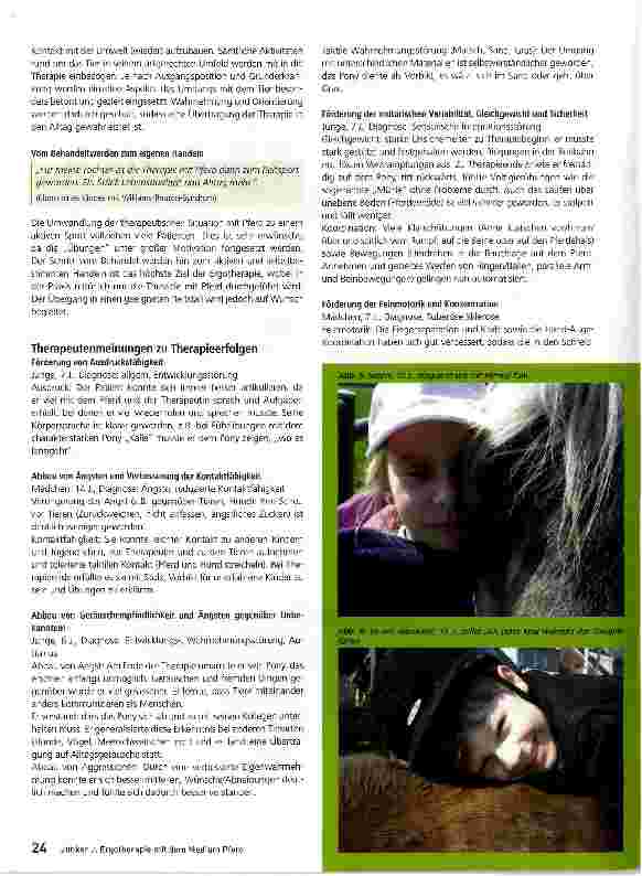 Vorschauseite 5: Ergotherapie mit dem Medium Pferd