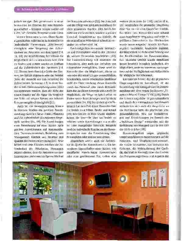 Vorschauseite 5: Die Architektur psychiatrischer Kliniken aus pflegewissenschaftlicher Sicht