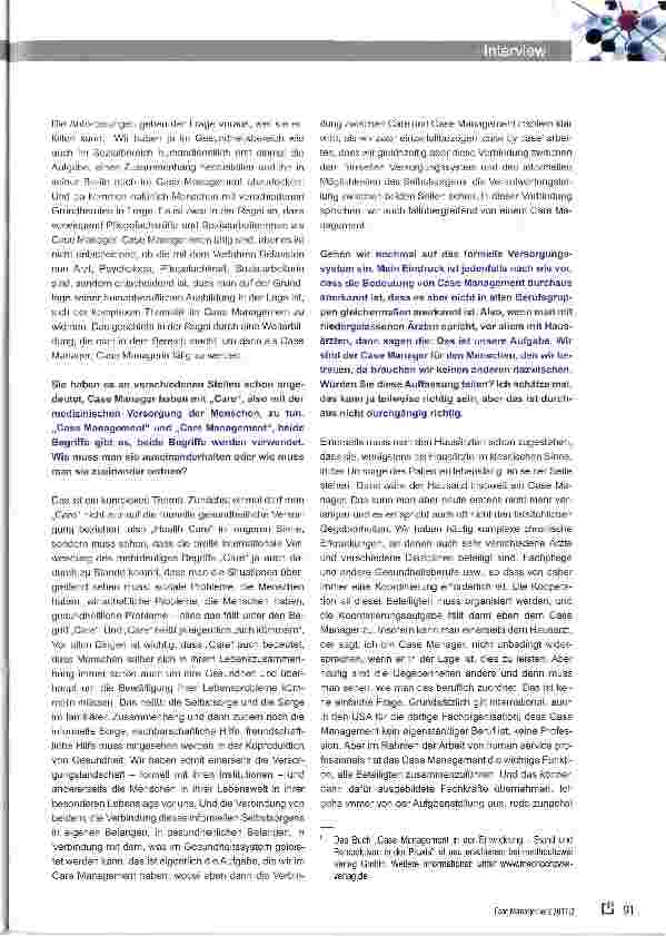 Vorschauseite 2: Kompetente Begleitung im Umfeld medizinischer Versorgung