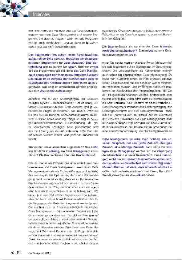Vorschauseite 3: Kompetente Begleitung im Umfeld medizinischer Versorgung