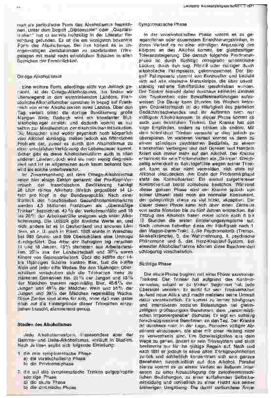 Vorschauseite 3: Der Alkoholiker - Was wird für ihn getan?