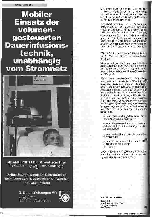 Vorschauseite 2: Vorund Nachteile einer zentralen Operationsabteilung aus der Sicht eines effektiven Mitarbeitereinsatzes