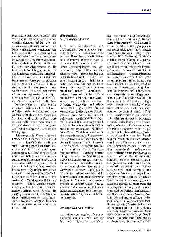 Vorschauseite 2: Richtlinie über Patientenrechte in der grenzüberschreitenden Versorgung