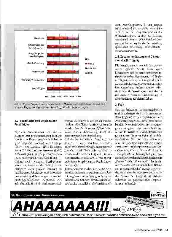 Vorschauseite 4: Psychosoziale Fragestellungen im BetriebWer ist Ansprechpartner?