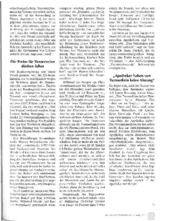 Vorschauseite 2: Ein tierisches Geschäft