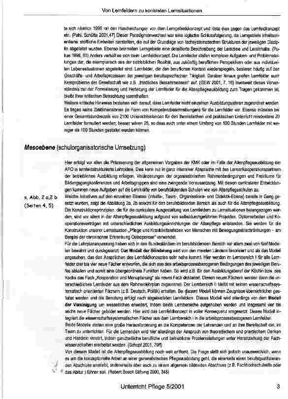 Vorschauseite 2: Von Lernfeldern zu konkreten Lernsituationen-Konstruktionsprinzipien für die Entwicklung einer Lernsituation