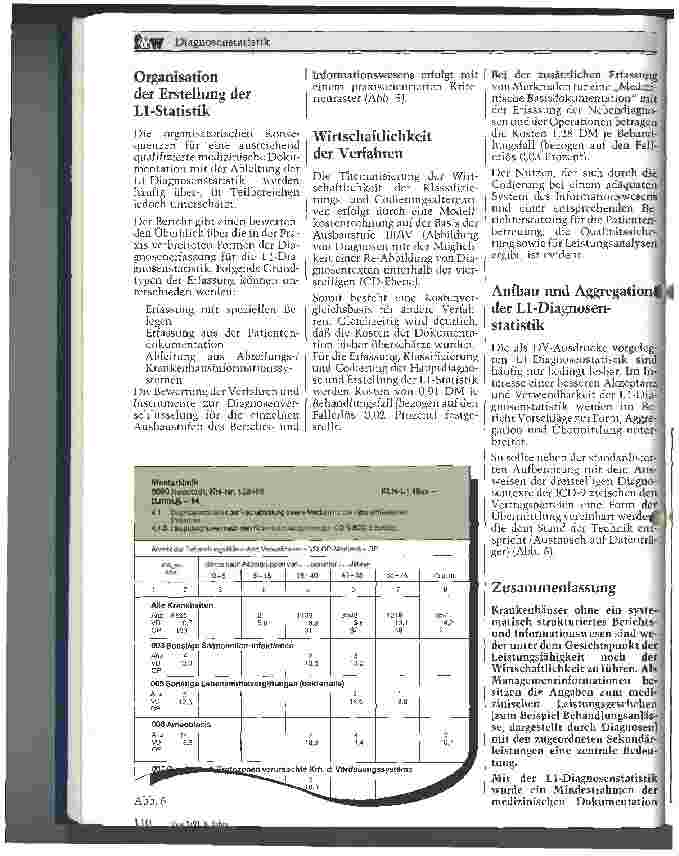 Vorschauseite 6: Diagnosestatistik Einsatz im Krankenhaus und für Pflegesatzverhandlungen Forschungsbericht des BMA Ergebnisse in der Übersicht